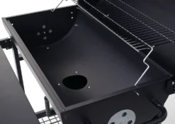 Grillwagen MCW-F70, Holzkohlegrill Standgrill Gartengrill Mit Deckel Ablage, Stahl 103x93x70cm Schwarz -Günstiges Laube Lust Geschäft 4fcbe4ba762aad7206f1187a14d62e19