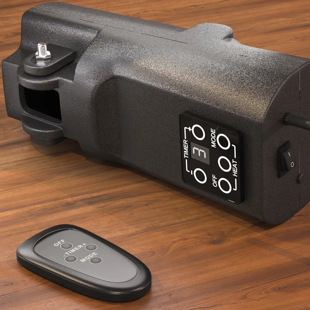 ROBERTO | Stand Heizstrahler | Edelstahl | 2400W | 3 Heizstufen | Infrarot Wärmestrahler, Infrarotstrahler 5 ROBERTO | Stand Heizstrahler | Edelstahl | 2400W | 3 Heizstufen | Infrarot Wärmestrahler, Infrarotstrahler – Bild 3