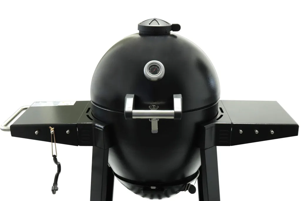 Grill Holzkohlegrill Grillwagen BBQ Barbecue Gusseisen Schwarz GRILLCHEF Kamado 12 Grill Holzkohlegrill Grillwagen BBQ Barbecue Gusseisen Schwarz GRILLCHEF Kamado – Bild 10