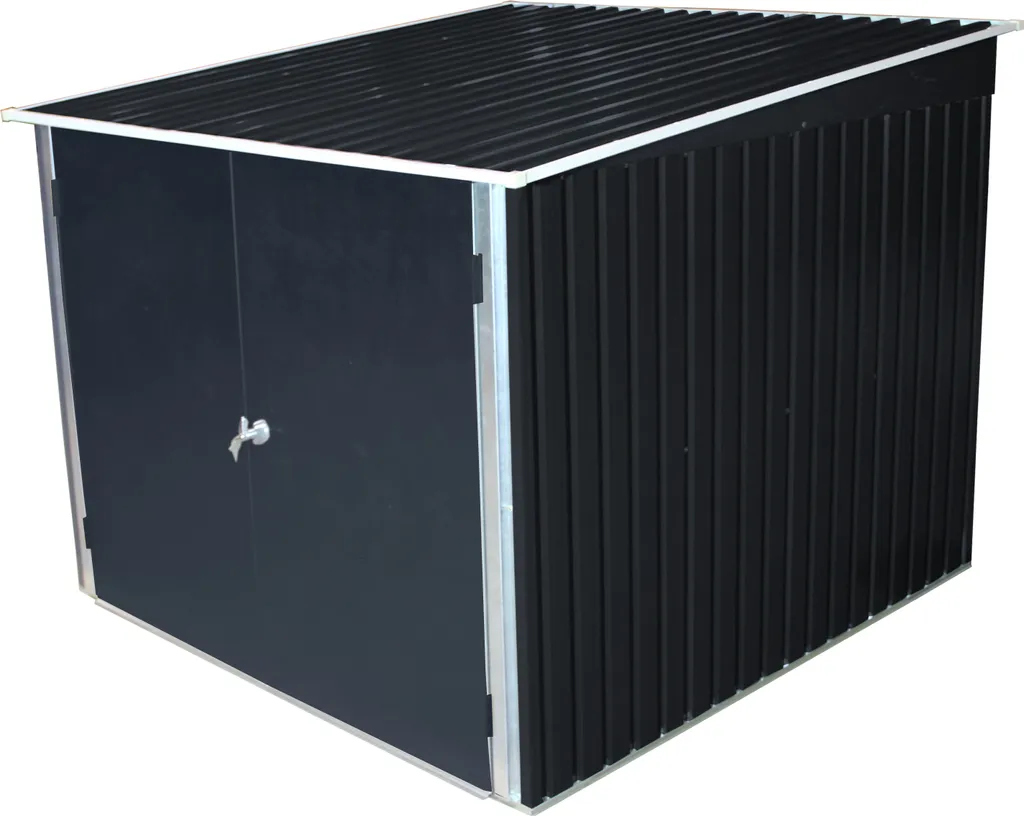 Duramax Fahrradbox Aus Stahlblech Für 4 Räder 4 Duramax Fahrradbox Aus Stahlblech Für 4 Räder – Bild 2