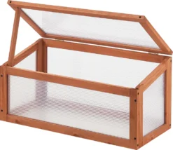 Frühbeet Laarbeek Mini Gewächshaus Aus Holz 60 X 30 Cm Frühbeetkasten Pflanzenbeet Kiefernholz Polycarbonat -Günstiges Laube Lust Geschäft 5146f3e2a7d72bc821ab12635afc2d6d