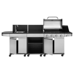 Gasgrill / Gasgrillküche Justus Juno 4+1 Grillfläche 70x42cm -Günstiges Laube Lust Geschäft 523f34e348b9ca8b035ea385c84a6849