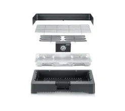 SEVERIN Tischgrill PG 8560 2.200 Watt Schwarz -Günstiges Laube Lust Geschäft 52d3a8f4893427e9f676c9c7f323bcdf
