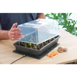 Thermo M Gewächshaus 38 X 24 X 19 Cm + Heizmatte 35 X 25 Cm, 17,5 Watt -Günstiges Laube Lust Geschäft 52ec16f97a0b68970fcdf7e99ad58854