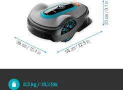 Gardena Mähroboter Smart SILENO Life 1000m² E1 -Günstiges Laube Lust Geschäft 546875c8d31185c134452545fbf2e6c6