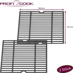 Proficook Gasgrill PC-GG 1181silber 4 Edelstahl-Brenner +zusätzliche Kochstelle (4+1) -Günstiges Laube Lust Geschäft 54761d052c96dcfe434ad09e22a521ba