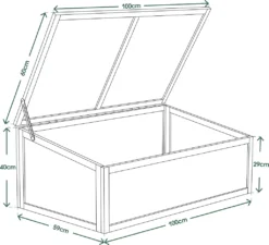 MCombo Frühbeet Gewächshaus Treibhaus Frühbeetkasten Aufsatz Pflanzenbeet Holz 0698 27 MCombo Frühbeet Gewächshaus Treibhaus Frühbeetkasten Aufsatz Pflanzenbeet Holz 0698 -Günstiges Laube Lust Geschäft 54963ee4b61809ffe9df7373eebabd95