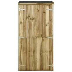 VidaXL Geräteschuppen Kiefernholz 85×48×177 Cm -Günstiges Laube Lust Geschäft 54973ee62c01143dd2b6b8768b464827