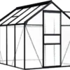 VidaXL Gewächshaus Anthrazit Aluminium 4,75 M² -Günstiges Laube Lust Geschäft 54d80a7f9dd4fc29a4cdbe3a32d529f7