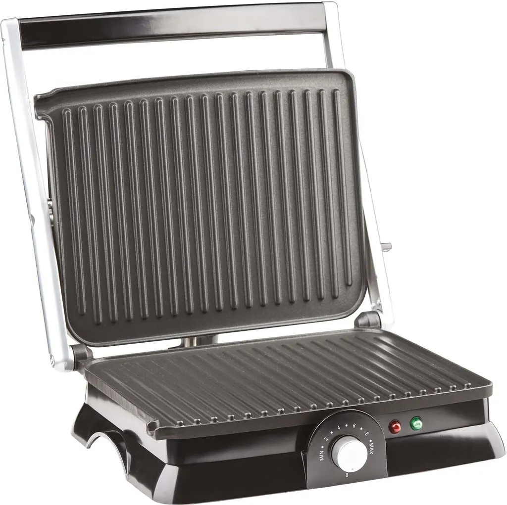 H.Koenig GR20 Elektrogrill, Grill- Und Sandwichmaker, 2000 W, Temperatur Bis 230º, Antihaftbeschichtung, 180º Öffnung, Edelstahl, Schwarz / Grau, Abmessungen 29,7 X 23 Cm 13 H.Koenig GR20 Elektrogrill, Grill- Und Sandwichmaker, 2000 W, Temperatur Bis 230º, Antihaftbeschichtung, 180º Öffnung, Edelstahl, Schwarz / Grau, Abmessungen 29,7 X 23 Cm – Bild 11