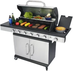 El Fuego® Edelstahl Gasgrill San Antonio 6+1 Brenner Roste Gusseisen AY5861 -Günstiges Laube Lust Geschäft 55bd04210d8ddf567c88d0ce9cc253a2