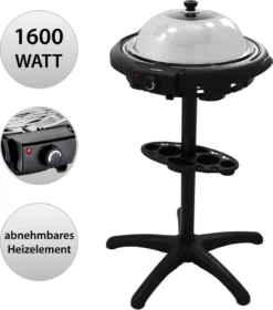 Syntrox STG-1600W 2in1 Elektrogrill Barbecue BBQ Standgrill Grill -Günstiges Laube Lust Geschäft 55ecc928e891d17d3d4d05582ee29ec2