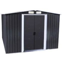 Zelsius Geräteschuppen Mit Schiebetür (B) 236 X (T) 174 X (H) 190 Cm | Anthrazit