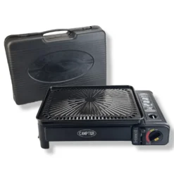 CAMPTER Campinggrill Tischgrill BBQ Gasgrill Inkl. Zubehör -Günstiges Laube Lust Geschäft 5730b128409424604ae1dbeb9d6f3c14