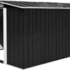 VidaXL Gerätehaus 257x392x181 Cm Metall Anthrazit