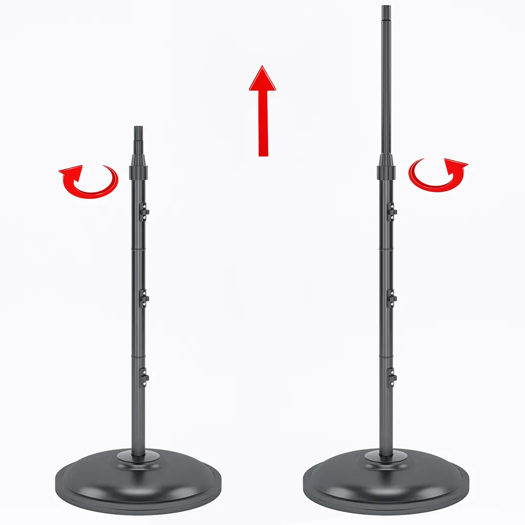 ROBERTO | Stand Heizstrahler | Edelstahl | 2400W | 3 Heizstufen | Infrarot Wärmestrahler, Infrarotstrahler 12 ROBERTO | Stand Heizstrahler | Edelstahl | 2400W | 3 Heizstufen | Infrarot Wärmestrahler, Infrarotstrahler – Bild 10