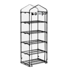 Relaxdays Gewächshaus Für Balkon Mit 5 Ebenen