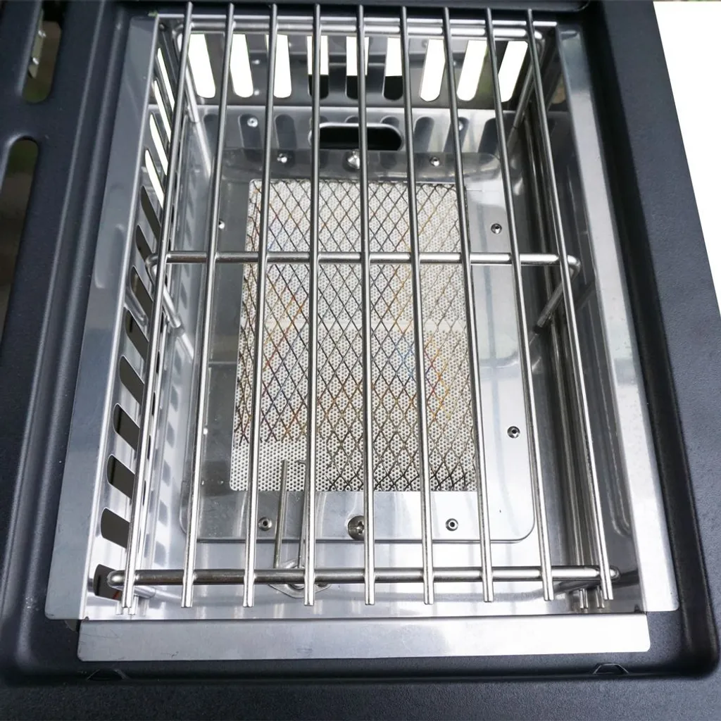 Vaiko Gasgrill 4 Edelstahl Brenner + 800°C Infrarot Keramik Brenner Prime Zone 7 Vaiko Gasgrill 4 Edelstahl Brenner + 800°C Infrarot Keramik Brenner Prime Zone – Bild 5