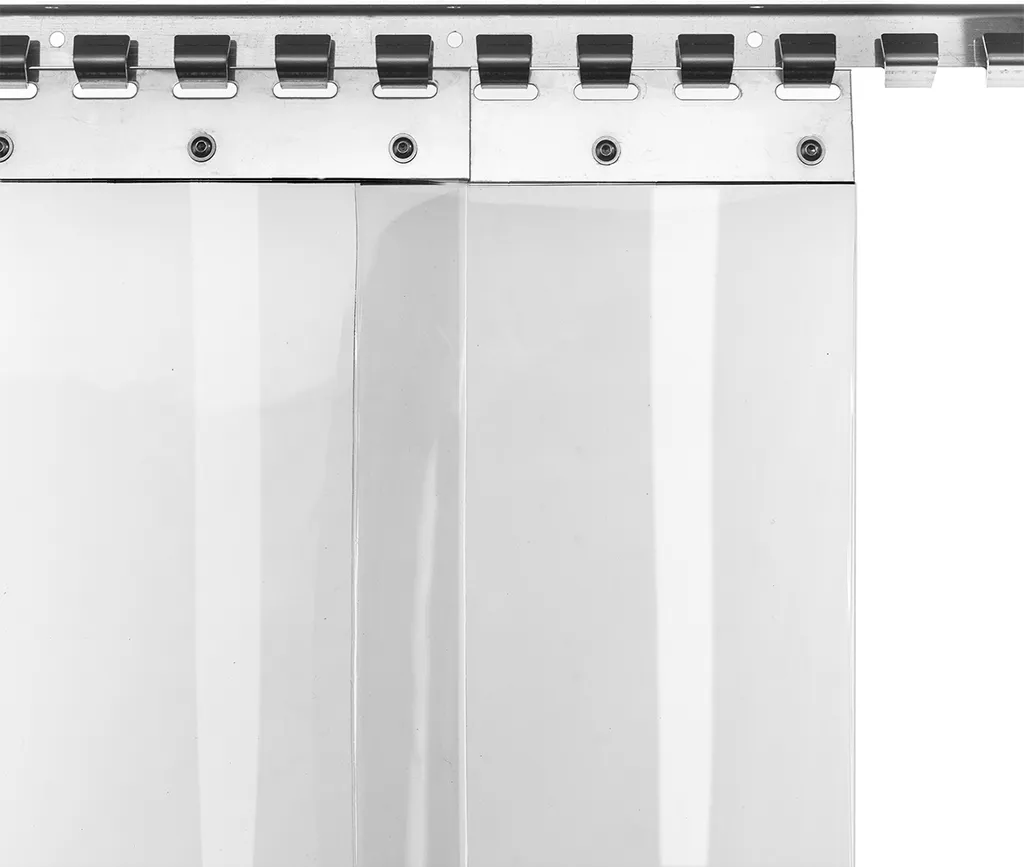 PVC-Streifenvorhang Lamellenvorhang Lamellen 20cm Br 1,50m Br. 2,50m H. 4 PVC-Streifenvorhang Lamellenvorhang Lamellen 20cm Br 1,50m Br. 2,50m H. – Bild 2