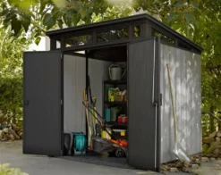 Keter Artisan 7x7 Gartenschuppen -Günstiges Laube Lust Geschäft 59c3c17dfea7ac71ac559395caac011f