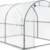 Gewächshaustunnel Grünwald 200x300x190cm Treibhaus Für Gemüseanbau PVC Transparent -Günstiges Laube Lust Geschäft 59f05c31d6b1eed45d86269b8bfe7a0a