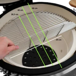 BBQ-Toro Kamado Grill Holzkohlegrill Ø 46 Cm "KURO" Mit Bambusablage, Thermometer, Rot 11 BBQ-Toro Kamado Grill Holzkohlegrill Ø 46 Cm "KURO" Mit Bambusablage, Thermometer, Rot -Günstiges Laube Lust Geschäft 5a16e96983b1be9961f428e51ca309fa