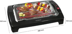 Bomann Elektrogrill / Tischgrill BQ 1240 N CB Grillfläche 35,5x24,5cm -Günstiges Laube Lust Geschäft 5ad1aca304829f285412d8ceeebab1f3