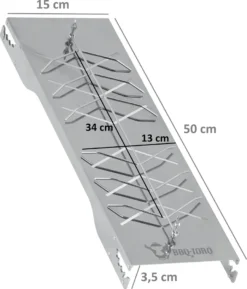 BBQ-Toro Edelstahl Flammlachsbrett Für Fisch (4 Stück) | Lachsbrett Für Grill -Günstiges Laube Lust Geschäft 5b11074e882b6046d1ea11cfb5a2d70a