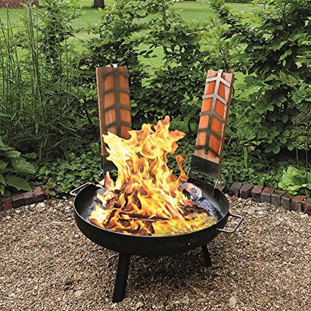 Grill Schwenkgrill Feuerschale Mit Topf Und 2 Flammlachs-Haltern 2341 19 Grill Schwenkgrill Feuerschale Mit Topf Und 2 Flammlachs-Haltern 2341 – Bild 17