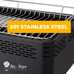 Rauchfreier Holzkohlegrill Tischgrill Mit Ventilator MerapiFarbe: Schwarz -Günstiges Laube Lust Geschäft 5bae8ba8b7fca879c9b374cbfb8b1a02