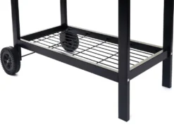 Grillwagen HWC-F70, Holzkohlegrill Standgrill Gartengrill Mit Deckel Ablage, Stahl 103x93x70cm Schwarz -Günstiges Laube Lust Geschäft 5c43c2a19dc61416d9a6eb82d608473e 1