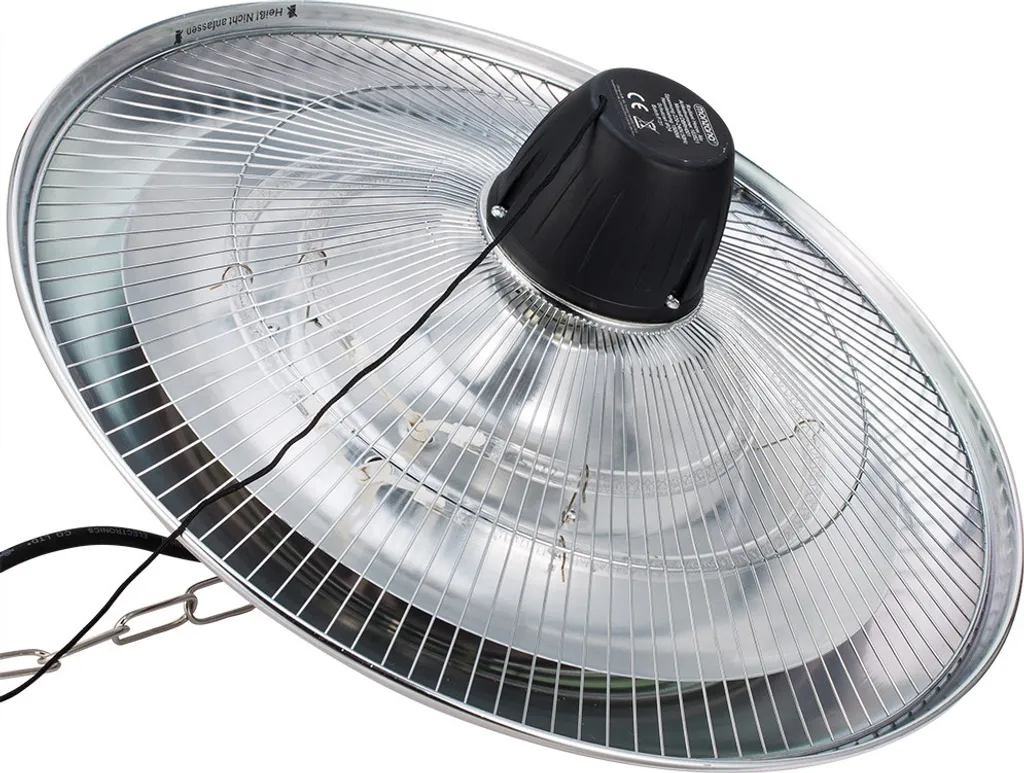 Heizstrahler Deckenheizstrahler Infrarot | 1500W | IP24 | 2 Starke Halogen Heizstäbe | Terrassenstrahler Terrassenheizer Elektro Elektrisch 5 Heizstrahler Deckenheizstrahler Infrarot | 1500W | IP24 | 2 Starke Halogen Heizstäbe | Terrassenstrahler Terrassenheizer Elektro Elektrisch – Bild 3