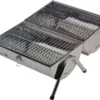 Edelstahl Grill Grilltonne Klappbar Für Camping Strand 1282-48