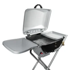 2in1 50mbar - GASGRILL Tischgrill - Standgrill Mit Deckel Und Standfuß | Faltbar | 2 Räder | Grill BBQ - Standgasgrill - CampingGrill Klappgrill - BalkonGrill - PartyGrill - Kleiner Grill Für Den Flexiblen Einsatz Auf Festivals, Auf Terrasse/Bal -Günstiges Laube Lust Geschäft 5e0f3b29a4985c1dbeb78d29151404f9