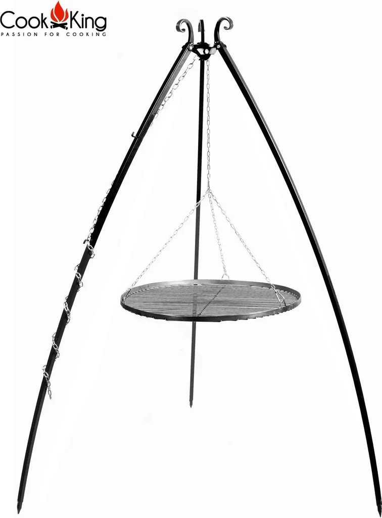 CookKing 22009 Schwenkgrill 200cm - Grillrost Aus Rohstahl 80cm 3 CookKing 22009 Schwenkgrill 200cm - Grillrost Aus Rohstahl 80cm