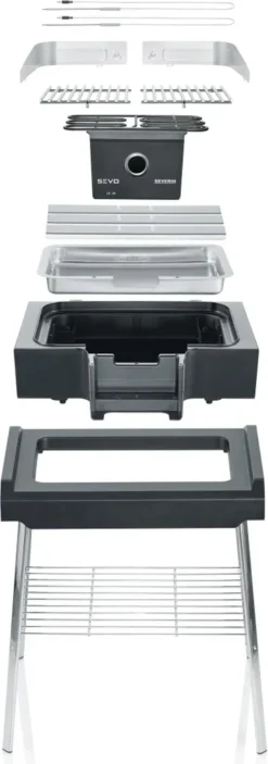 Severin PG 8119 SEVO GS Schwarz Elektrogrill -Günstiges Laube Lust Geschäft 5f32a6c059c410e4fe145e8e2723463e