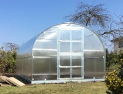 Gewächshaus KLASIKA 12 (3x4m) Mit Fundamenten Und 4mm Polycarbonat; -Günstiges Laube Lust Geschäft 5f59a552f6a278daea3774404dc9a4f5