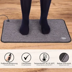 ONVAYA® Fuß-Heizmatte | Fußwärmer Elektrisch | Heizteppich Für Den Fußboden | Fußheizung | Teppichheizung | 40 X 60 Cm | 110 Watt | Wasserdicht | 3 Heizstufen 11 ONVAYA® Fuß-Heizmatte | Fußwärmer Elektrisch | Heizteppich Für Den Fußboden | Fußheizung | Teppichheizung | 40 X 60 Cm | 110 Watt | Wasserdicht | 3 Heizstufen -Günstiges Laube Lust Geschäft 5f91b2eda86b9c9c8b1aeb1252fe5eaf