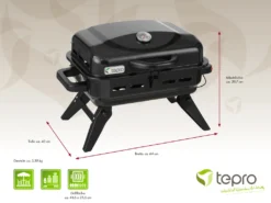 Tepro Tischgasgrill Albany -Günstiges Laube Lust Geschäft 6008addf3b560e2ad213c752e7182af0
