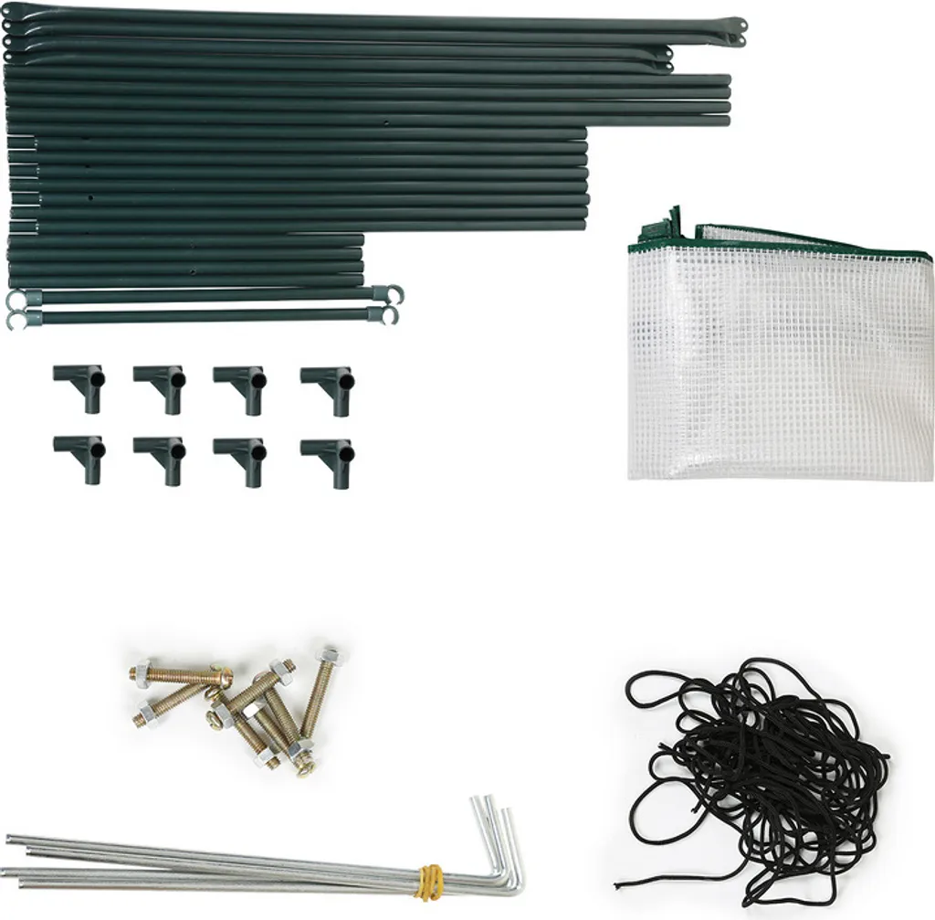 EINFEBEN Foliengewächshaus Gewächshäuser Mit PE Gitterfolie Treibhaus Tomatenhaus Pflanzenhaus 100x50x150cm Gewächshäuser 9 EINFEBEN Foliengewächshaus Gewächshäuser Mit PE Gitterfolie Treibhaus Tomatenhaus Pflanzenhaus 100x50x150cm Gewächshäuser – Bild 7