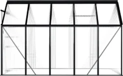 VidaXL Gewächshaus Anthrazit Aluminium 5,89 M² -Günstiges Laube Lust Geschäft 614aa317d024afdc0ef989e3770a0717