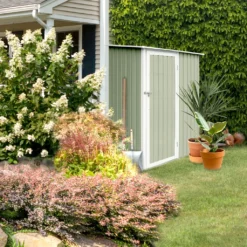 HATTORO P80 Geräteschuppen Metall Gartenschrank Geräteschrank Metallschrank 130x80x186 Cm Hellgrün 15 HATTORO P80 Geräteschuppen Metall Gartenschrank Geräteschrank Metallschrank 130x80x186 Cm Hellgrün -Günstiges Laube Lust Geschäft 61a2835e7250d5e88210987c8653d3a6