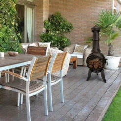 Jago® Terrassenofen Mit Funkenfluggitter - Aus Gußeisen Im Klassischen Design, 108cm Hoch, Inklusive Schürhaken, Funkenschutz - Vintage Gartenofen, Rustikaler Look, Gartenkamin, Feuerstelle, Feuerkorb 26 Jago® Terrassenofen Mit Funkenfluggitter - Aus Gußeisen Im Klassischen Design, 108cm Hoch, Inklusive Schürhaken, Funkenschutz - Vintage Gartenofen, Rustikaler Look, Gartenkamin, Feuerstelle, Feuerkorb -Günstiges Laube Lust Geschäft 61af5116b720b9232fa949b34bff4c64