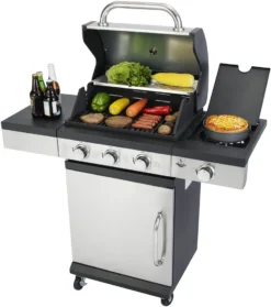 El Fuego® Gasgrill "San Antonio 3+1" 24 El Fuego® Gasgrill "San Antonio 3+1" -Günstiges Laube Lust Geschäft 6359b6ecc85c3fe48faa3fe1a19eef98