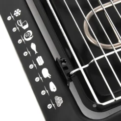 Standgrill 2000 W, Grillfläche: 25x35 Cm, Elektrogrill Mit Cool-Touch-Griffen, Rauchfrei -Günstiges Laube Lust Geschäft 6413d59059a61fd6962e8ede68f65ef6