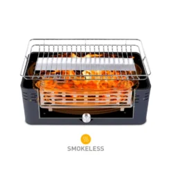 Rauchfreier Holzkohlegrill Tischgrill Mit Ventilator MerapiFarbe: Schwarz -Günstiges Laube Lust Geschäft 64688030332efdacb9f2b5f4bf379a9e