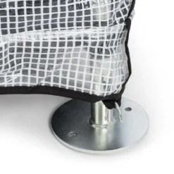 Waldbeck Greenshelter M Gewächszelt Folienzelt Überwinterungszelt , Maße: 240 X 200 Cm (ØxH) , Verzinkter Stahlrohrrahmen Ø25mm , PVC-Gitterfolie: Reißfest, Lichtdurchlässig, UV-beständig & Wasserdicht , Eingang Mit Reißverschluss , Inkl. Abspannseilen Und Heringen -Günstiges Laube Lust Geschäft 650cf0ba620eca10e70d2fe2e2ac42c9