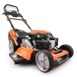 FUXTEC 4in1 Benzin Rasenmäher FX-RM5396PesPRO – 53cm Schnittbreite & 6PS / 4,4 KW – 196ccm Hubraum Mit 60l Grasfangkorb – E-Start Und Selbstantrieb -Günstiges Laube Lust Geschäft 656369b1d8026c7b03cc3652157f37c9