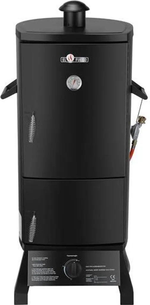 El Fuego Gasgrill / Smoker Standgrill Portland Grillfl. 3x 32x31cm 6 El Fuego Gasgrill / Smoker Standgrill Portland Grillfl. 3x 32x31cm – Bild 4