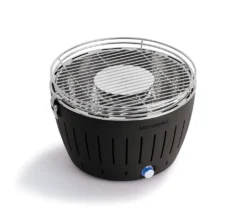 LotusGril Classicl Anthrazitgrau Holzkohlegrill Tischgrill Raucharm USB-Anschluß -Günstiges Laube Lust Geschäft 6613fb5daa16a58446399affd2c758ab